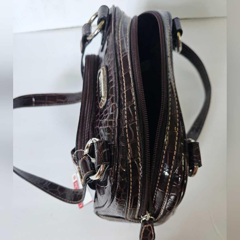 Rosetti Brown Mini Satchel Bag - Picture 8 of 9